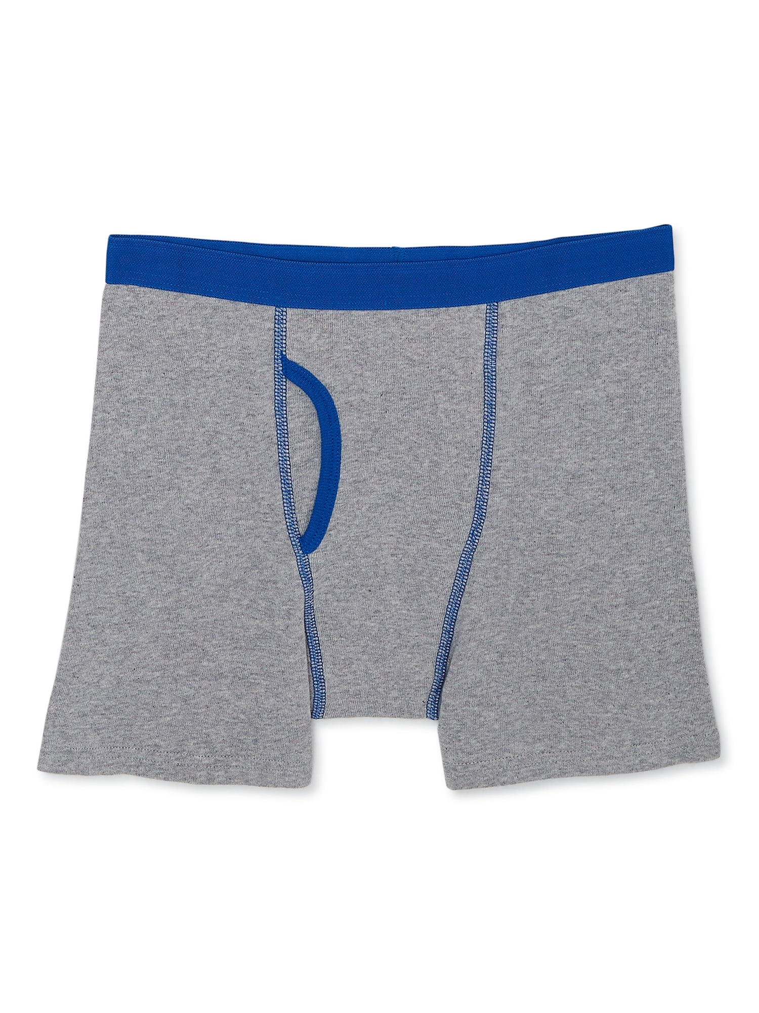 Wonder Nation Boys Underwear Soft Cotton Boxer Briefs, 10-Pack, Sizes S-XXL & Husky