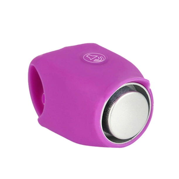 Yuarrent Timbre eléctrico de repuesto para bicicleta, cuernos electrónicos profesionales de tamaño pequeño, bocina para manillar de ciclismo de Bicicletas eléctricas Violeta Yuarrent OD028867-02