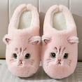 thumbnail image 2 of Aayomet Womens Slippers Indoor Outdoor Anti-Skid Warm Cozy Foam Slide Fuzzy Slides Slippers,Pink 39, 2 of 5
