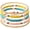 A-Multicolor 5pcs, variant on Surfer Heishi Clay Bead Bracelets for Women Bohemian Stackable Gold Plated Beaded Stretch Bracelets Elastic Layering Friendship Bracelets Set Boho Jewelry