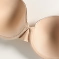 thumbnail image 6 of Sngxgn Women's Comfort-Strap Wireless, Full-Coverage Bra(Beige,80C), 6 of 9
