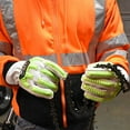 thumbnail image 5 of 10-Pack of Cordova 85063XL Caliber-GT Grain Goatskin Driver Work Gloves, HPPE/Steel Fabric Lined, Keystone Thumb, Lime TPR Protectors, ANSI Cut Level A5, ANSI Impact Level 1, 3X-Large, 5 of 5