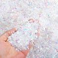 thumbnail image 4 of Lhrmh Christmas Artificial Flake Fake Snow, Reusable Plastic Snowflake for Tree Decorations and Home Winter Displays, Multicolor Holiday Decor, DIY Crafts and Centerpieces, 4 of 9