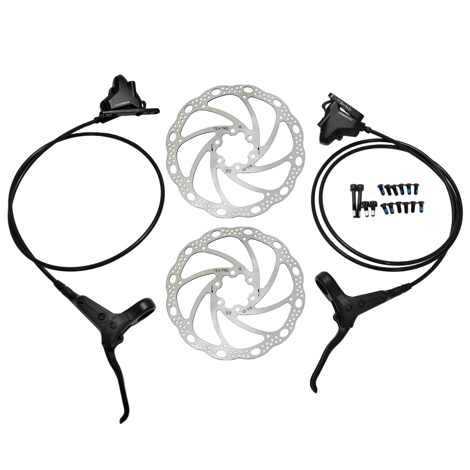 RIDEREVER Triva Carbon Lever Hydraulic Disc Brake Set Di2 RIDEREVER Triva Carbon Lever Hydraulic Disc Brake Set Di2