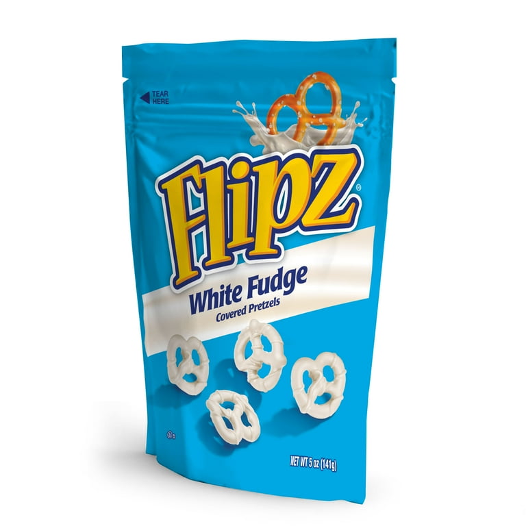 Flipz White Fudge Covered Pretzels, 5 oz - Walmart.com