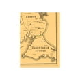 thumbnail image 2 of Railroad Map - Old Colony Railroad - Bufford 1850 - Vintage Wall Art, 2 of 4