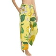 thumbnail image 2 of Bingfone Pajamas For Women,Lemon Pajama Pants With Pockets-Large, 2 of 9