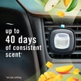 thumbnail image 4 of Febreze Car Air Freshener, Odor-Fighting Automotive Vent Clip, Mango Splash Scent, 2 Count, 4 of 10