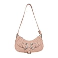 thumbnail image 3 of Bolso de hombro jinwen de PU para mujer rosa, 3 of 8