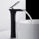 thumbnail image 1 of Robinets Salle de Bains Cascade Mitigeur évier -Robinet Mélangeur de Lavabo Chromé Robinetterie Mitigeur Cascade pour Salle de Bains (Haut) (noir) esquí esquí Gafas de esquí, 1 of 5