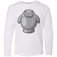 thumbnail image 3 of Inktastic Cute Kawaii Manatee Long Sleeve Youth T-Shirt, 3 of 5