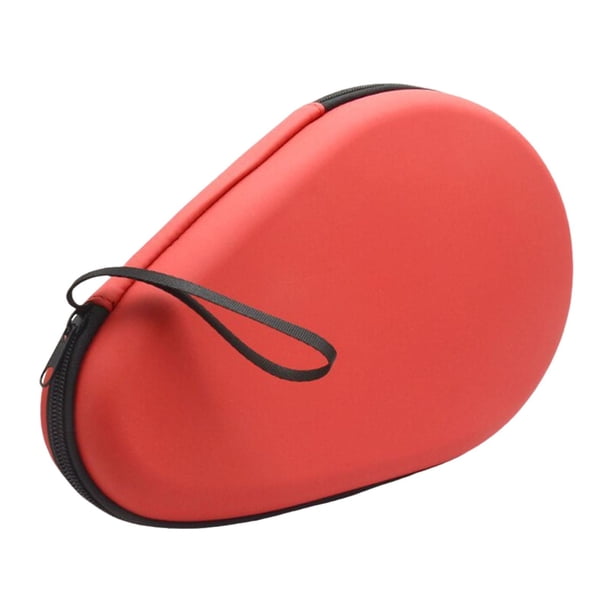 Funda para raqueta de tenis de mesa, ideal para viajes, exteriores e interiores. Rojo