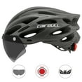 thumbnail image 1 of Road Mountain bike Riding Helmet Helmet With Lens And Brim Taillight Riding Helmet Riding Equipment, 1 of 6