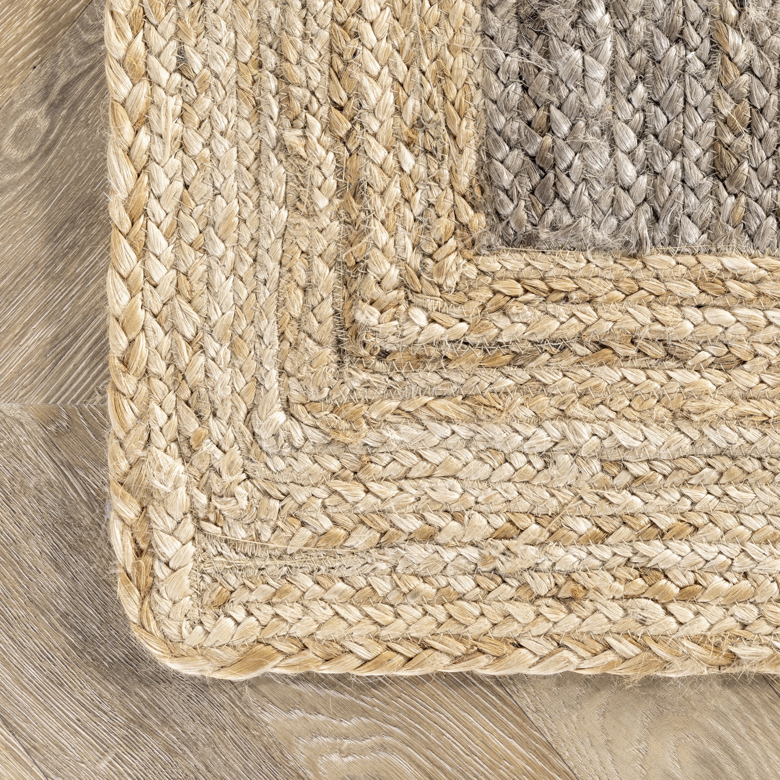 nuLOOM Eleonora Casual Jute Area Rug, 8', Gray