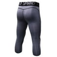 thumbnail image 3 of DABOOM 1 Pack Men's 3/4 Compression Pants, Running Workout Tights, Cool Dry Capri Athletic Leggings, Yoga Gym Base Layer, 3 of 8