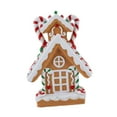 thumbnail image 3 of HILABEE Christmas Gingerbread House Village House for Holiday Fireplace Scene Layout Style B, 3 of 8