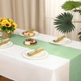 Sage Green Decorative Tablecloths 54 x 108, Waterproof, for Rectangle