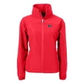 thumbnail image 2 of Women's Cutter & Buck  Red Gwinnett Stripers Charter Eco Recycled Full-Zip Jacket, 2 of 3