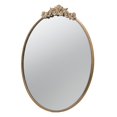 thumbnail image 5 of Gzxs Round Mirror, 36 inch Wall Mounted Mirrors with Circle Gold Metal Frame for Bathroom Bedroom Living Room Entryway, 5 of 7