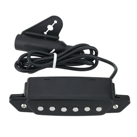 Magnetic Sound Hole EQ Equalizer Preamp Pickup for 39