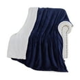 thumbnail image 2 of Fleece Blanket under $5! kkbbma Double Sided Fleece Blanket, Thick Warm Flannel Throw Blanket, Soft Plush Bed Couch Blanket, All Season Home Decor Blanket, 2 of 6