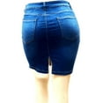 thumbnail image 2 of Diamante Sexy Womens Plus Size Stretch Denim Jeans Casual Twill Cotton Skirt Modern Series, 2 of 4