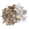 thumbnail image 4 of Colgante de Mariposa Perfecl Vintage de Metal para Manualidades Plata y Bronce, 4 of 7