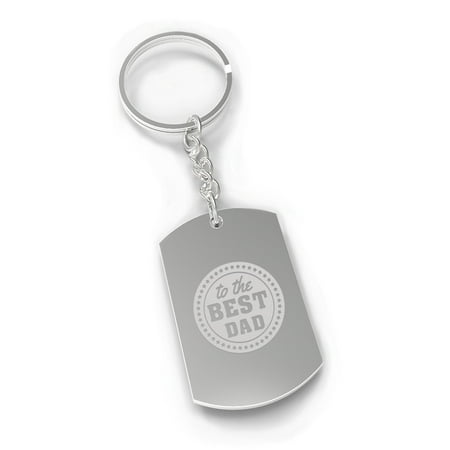 To The Best Dad Gift Car Key Ring Best Dad Gifts For Fathers