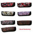 thumbnail image 4 of Women Classic Floral Print Cat Eye Reading Glasses HD Spring Hinge Presbyopia Glasses Ladies Plastic Readers +2.00 with Pouch, 4 of 5