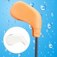 thumbnail image 2 of serony Golf Club Cover TPE Putter Iron Driver Headcovers Portable Replaceable Protector Guard Sleeve Accessories for Beginners White, 2 of 5