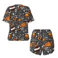 thumbnail image 5 of Lsque Fastfood 1 Women's Short-Sleeved Pajama Set - 2 Piece Soft and Lightweight Sleepwear Set-XX-Large, 5 of 9
