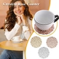 thumbnail image 3 of Posavasos hueco de PVC para mesas de café, vajilla, tazas, almohadillas navideñas, accesorios de decoración, 6 uds., 3 of 5
