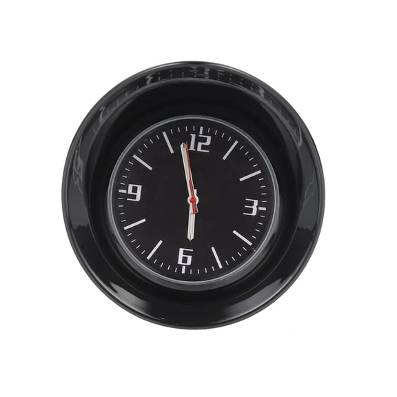 Car Clock Dash for Cars Automotive Battery Black