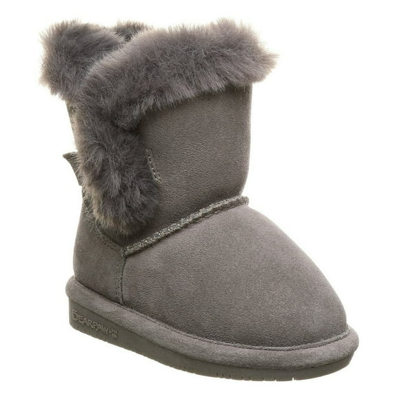 Bearpaw Gray Fog Betsey Toddler Boots, Size 12