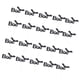thumbnail image 1 of 20 Piezas De Papel Brillo Topper De La De Halloween Negro Gloria  Glitter Halloween Cake Topper, 1 of 8