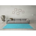 thumbnail image 3 of Ahgly Company Indoor Rectangle Oriental Light Blue Industrial Area Rugs, 8' x 10', 3 of 4
