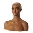 thumbnail image 4 of Soporte para peluca con cabeza de maniquí, soporte multifuncional para exhibición de pelucas, para sombreros, aretes, accesorios de belleza, bufandas, 4 of 9
