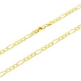 thumbnail image 6 of Nuragold 14k Real Yellow Gold Solid Figaro Link 4.5mm Chain Bracelet (7"-9") Italian Jewelry for Men & Women, 6 of 11