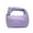 Purple, variant on Women's Knotted Woven Tote Bag Design PU Leather Top Handle Hobo Shoulder Bag Tote/Green