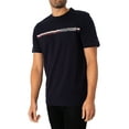 thumbnail image 2 of Tommy Hilfiger Monotype Chest Stripe T-Shirt, Blue, 2 of 5