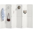 thumbnail image 1 of HOMCOM 6 Panel Folding Room Divider Privacy Screen Indoor Home Decoration, 1 of 10