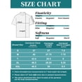 thumbnail image 7 of URBAN BUCK Short Sleeve Mock Turtle Neck Shirt Men Slim Fit Mock Neck Sweatshirt - Casual Ribbed Turtlenecks Sweater Murphy White Men T Shirt-XL, 7 of 7