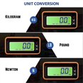 thumbnail image 2 of 1500Kg/3306Lbs Electronic Industrial Crane Ladder, Heavy Duty Hanging Fishing Ladder with Remote Control, Digital LCD Screen, 2 of 5