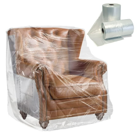 Pack of 200 General Furniture Covers on Roll 28 x 17 x 82.Clear Plastic Bags 28x17x82. Great for Home Furniture Care. 1 mil Ultra Thin Design. Ideal for Industrial Applications