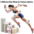 thumbnail image 5 of 5 Rolls Elastic Bandage Wrap - Compression Bandage with Self Closure and Extra Clips,Latex Free Ban, 5 of 5
