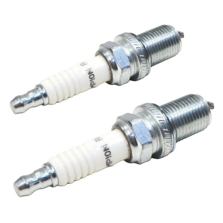 OEM (Pack of 2) Champion Spark Plugs for Denso Q16PR-U, Q16PRU, K20PRU Engine Motor