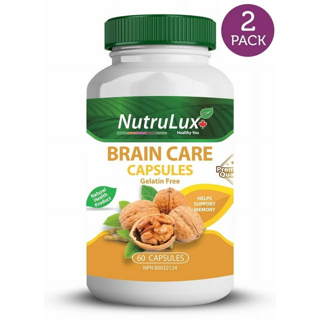 Nutrulux Brain Care – 200 mg Bacopa Capsules