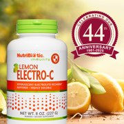 NutriBiotic Lemon Electro-C, Vitamin C & Electrolyte Powder, 8 Oz
