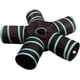 thumbnail image 1 of Mascota Cachorro Hurón Conejo Gato Juego Túnel Tubo Juguete - DIY Gato Laberinto Casa Cama Tienda Peek Window - Gatito Juguete Interactivo (Estrella de Mar-Estilo: Tubos de 5 vías), 1 of 5