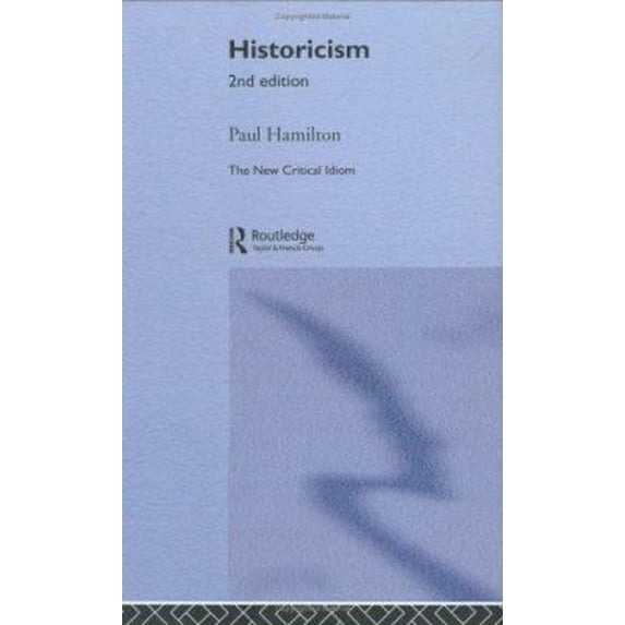 Pre-Owned Historicism (Paperback) 0415290104 9780415290104